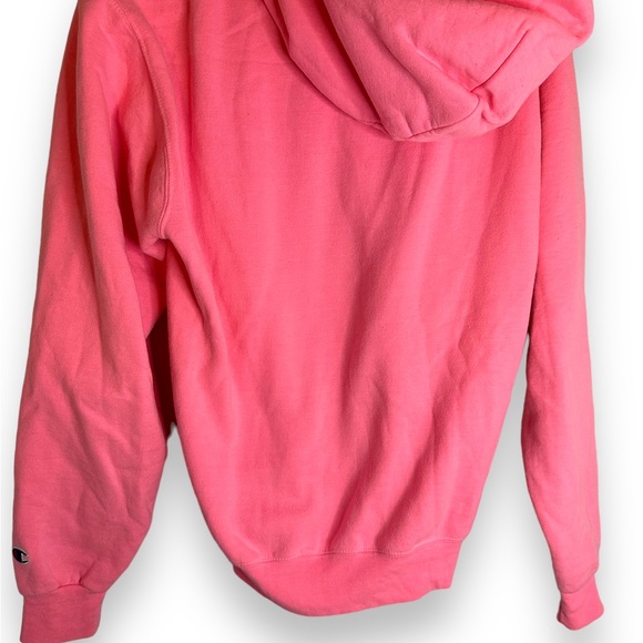 Champion X Urban Outfitters Hot Pink Hoodie HARD TO FIND Sz Small Cozy - Picture 4 of 6